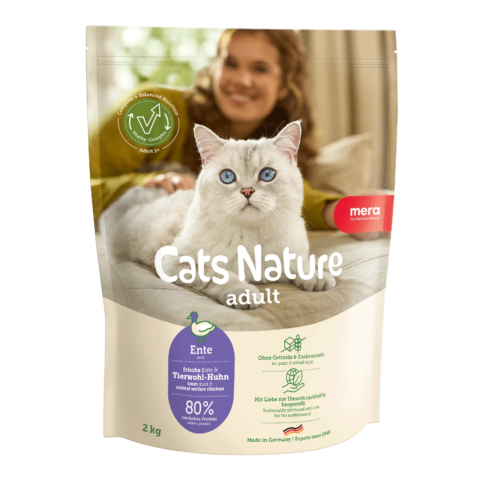 Hochwertiges Trockenfutter für Katzen